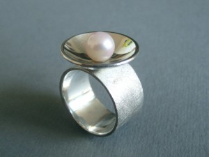 Ring Silber Acoyaperle